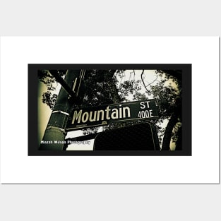 Mountain Street, Pasadena, California by Mistah Wilson Posters and Art